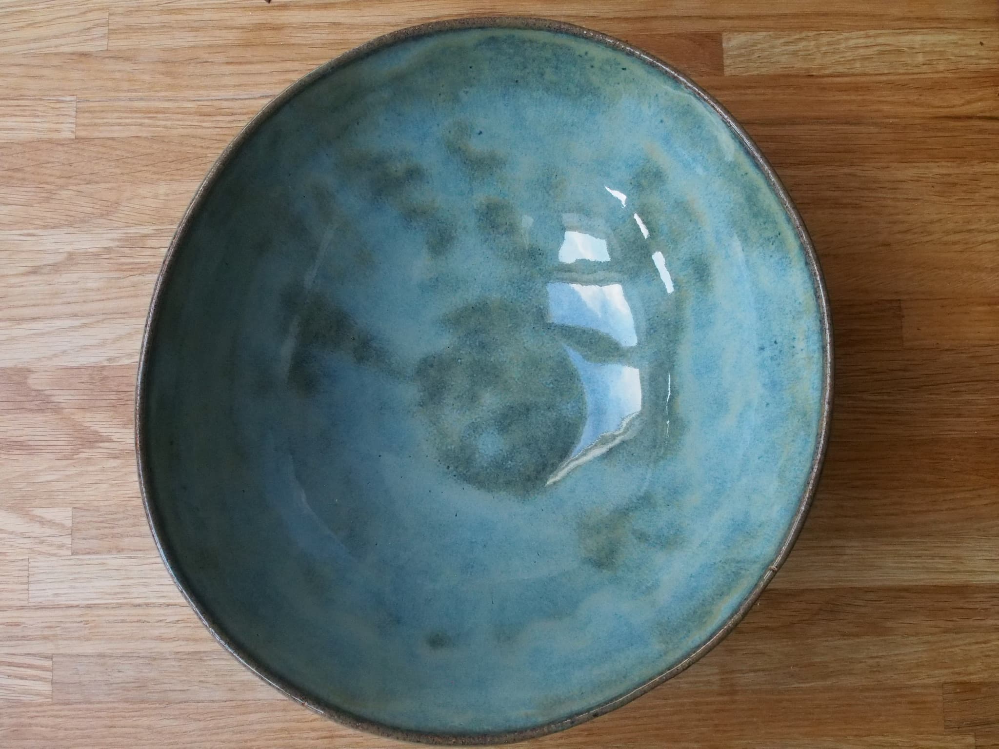 Inside bowl